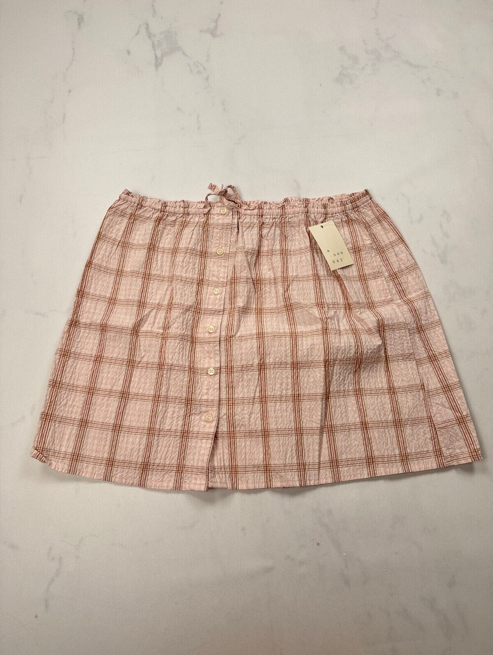 A New Day Day Skirt Pink Modern Romantic - Womens M